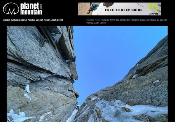 Citadel NW Face Climbed In Kichatna Spires